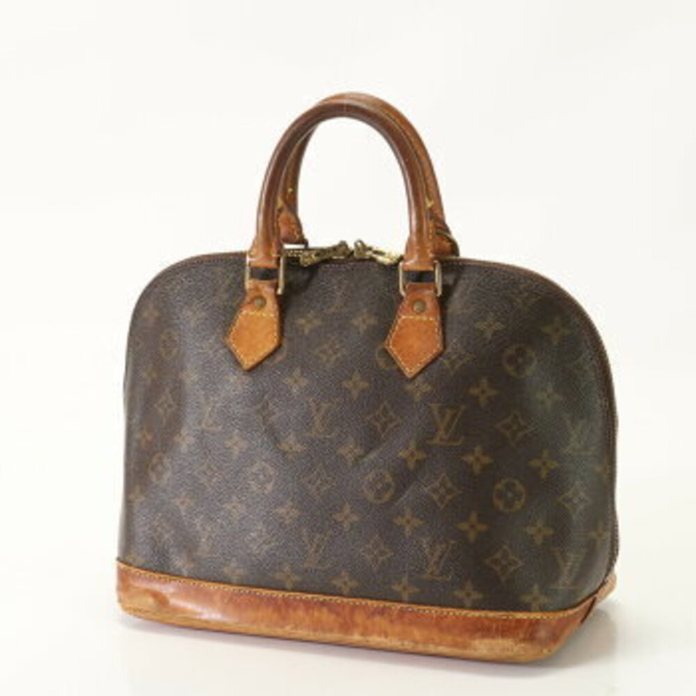 Louis Vuitton Monogram Alma Leather Tote Handbag Top Handles - Picture 2 of 14